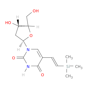 Uridine, 2'-deoxy-5-[(1E)-2-(trimethylsilyl)ethenyl]-
