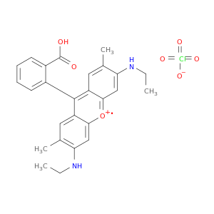 9-(2-羧基苯基)-3,6-双(乙基氨基)-2,7-二甲基黄嘌呤高氯酸盐