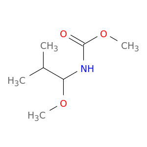 Carbamic acid, (1-methoxy-2-methylpropyl)-, methyl ester