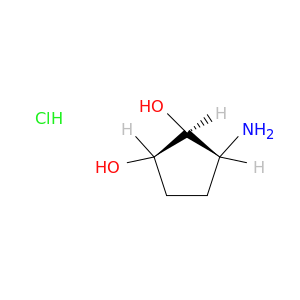 (1R,2S,3R)-3-氨基-1,2-环戊二醇盐酸盐