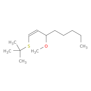 1-Octene, 1-[(1,1-dimethylethyl)thio]-3-methoxy-, (Z)-