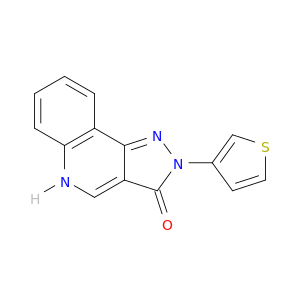 3H-Pyrazolo[4,3-c]quinolin-3-one, 2,5-dihydro-2-(3-thienyl)-
