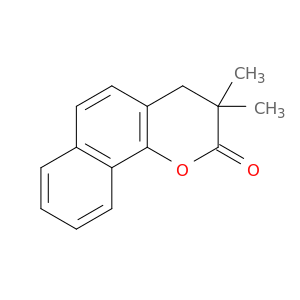 2H-Naphtho[1,2-b]pyran-2-one, 3,4-dihydro-3,3-dimethyl-