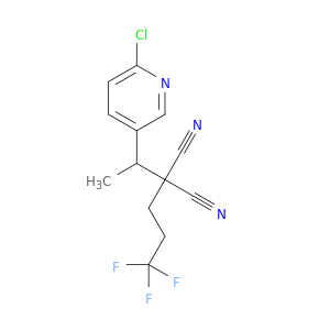 Propanedinitrile, [1-(6-chloro-3-pyridinyl)ethyl](3,3,3-trifluoropropyl)-