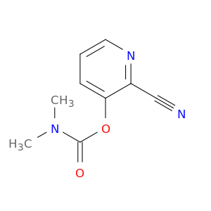 Carbamic acid, dimethyl-, 2-cyano-3-pyridinyl ester