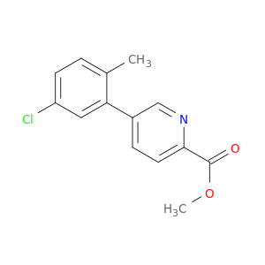 Methyl 5-(5-chloro-2-methylphenyl)picolinate