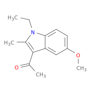 Ethanone, 1-(1-ethyl-5-methoxy-2-methyl-1H-indol-3-yl)-