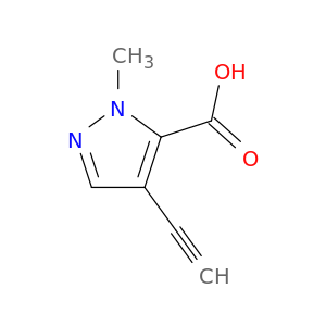 1H-Pyrazole-5-carboxylicacid, 4-ethynyl-1-methyl-