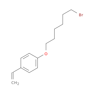 Benzene, 1-[(6-bromohexyl)oxy]-4-ethenyl-