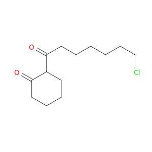 Cyclohexanone, 2-(7-chloro-1-oxoheptyl)-