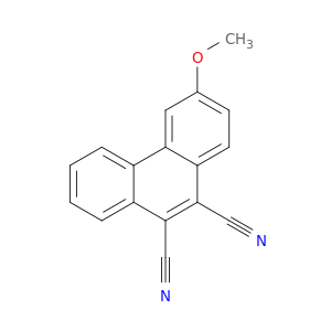 9,10-Phenanthrenedicarbonitrile, 3-methoxy-