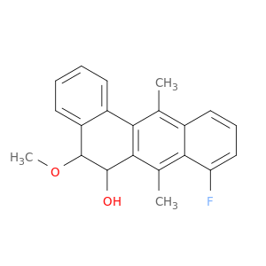 8-fluoro-5-methoxy-7,12-dimethyl-5,6-dihydrotetraphen-6-ol