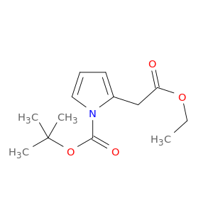 1H-Pyrrole-2-acetic acid, 1-[(1,1-dimethylethoxy)carbonyl]-, ethyl ester