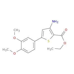 Ethyl 3-amino-5-(3,4-dimethoxyphenyl)thiophene-2-carboxylate
