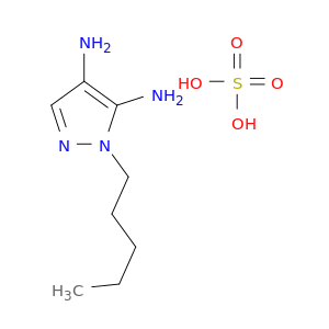 1H-Pyrazole-4,5-diamine, 1-pentyl-, sulfate