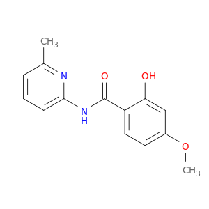 Benzamide,2-hydroxy-4-methoxy-N-(6-methyl-2-pyridinyl)-