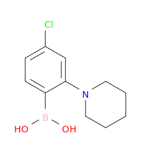 4-Chloro-2-piperidinophenylboronic acid