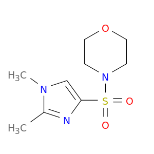 Morpholine, 4-[(1,2-dimethyl-1H-imidazol-4-yl)sulfonyl]-