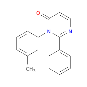 4(3H)-Pyrimidinone, 3-(3-methylphenyl)-2-phenyl-