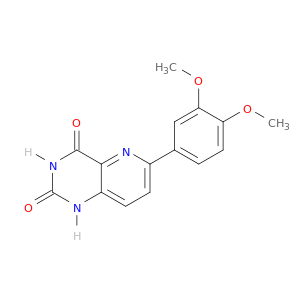 Pyrido[3,2-d]pyrimidine-2,4(1H,3H)-dione, 6-(3,4-dimethoxyphenyl)-