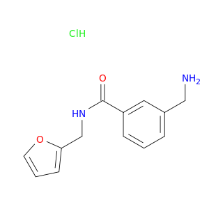 3-(氨基甲基)-N-[(呋喃-2-基)甲基]苯甲酰胺盐酸