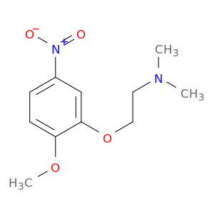 Ethanamine, 2-(2-methoxy-5-nitrophenoxy)-N,N-dimethyl-