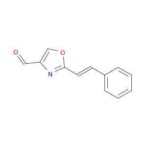 4-Oxazolecarboxaldehyde, 2-[(1E)-2-phenylethenyl]-