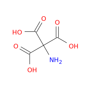 Methanetricarboxylicacid, 1-amino-