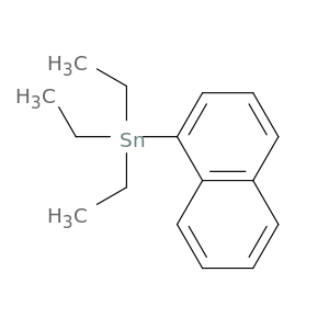 Stannane, triethyl-1-naphthalenyl-
