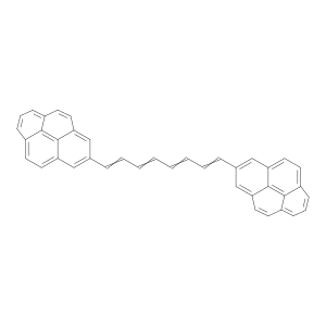 Pyrene, 2,2'-(1,3,5,7-octatetraene-1,8-diyl)bis-