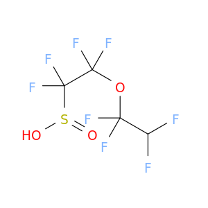 Ethanesulfinic acid, 1,1,2,2-tetrafluoro-2-(1,1,2,2-tetrafluoroethoxy)-