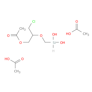 Silanediol, [2-(acetyloxy)-1-(chloromethyl)ethoxy]methyl-, diacetate