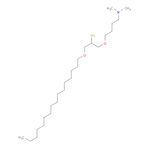 2-Propanethiol, 1-[4-(dimethylamino)butoxy]-3-(hexadecyloxy)-