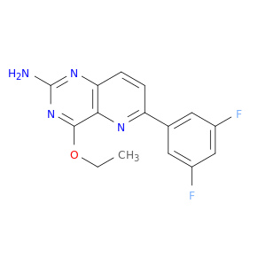 Pyrido[3,2-d]pyrimidin-2-amine, 6-(3,5-difluorophenyl)-4-ethoxy-