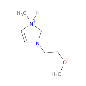 1H-Imidazolium, 1-(2-methoxyethyl)-3-methyl-
