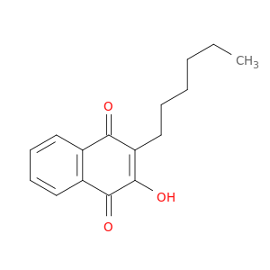 1,4-Naphthalenedione, 2-hexyl-3-hydroxy-
