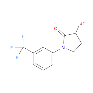 3-溴-1-(3-三氟甲基-苯基)-吡咯烷-2-酮