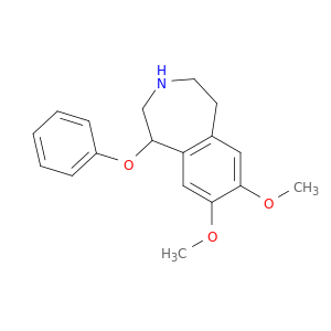 1H-3-Benzazepine, 2,3,4,5-tetrahydro-7,8-dimethoxy-1-phenoxy-