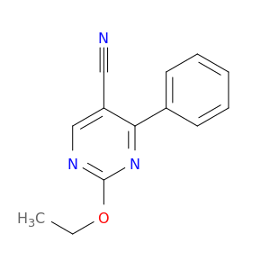 5-Pyrimidinecarbonitrile, 2-ethoxy-4-phenyl-