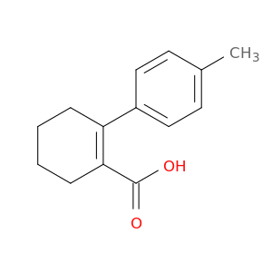 1-Cyclohexene-1-carboxylic acid, 2-(4-methylphenyl)-
