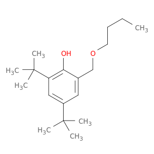 Phenol, 2-(butoxymethyl)-4,6-bis(1,1-dimethylethyl)-