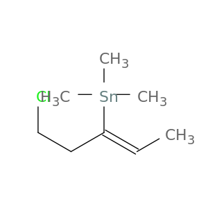 Stannane, [1-(2-chloroethyl)-1-propenyl]trimethyl-, (Z)-