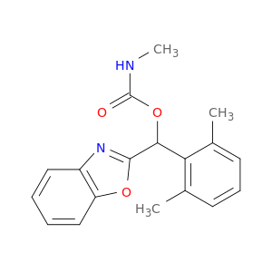 2-Benzoxazolemethanol, a-(2,6-dimethylphenyl)-,methylcarbamate (ester) (9CI)