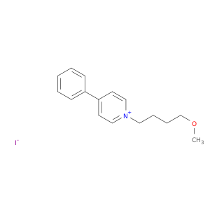 Pyridinium, 1-(4-methoxybutyl)-4-phenyl-, iodide