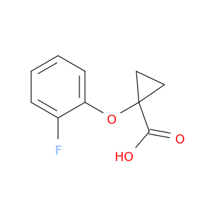 1-(2-氟苯氧基)环丙烷-1-羧酸