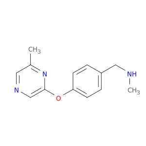 N-METHYL-4-[(6-METHYLPYRAZIN-2-YL)OXY]BENZYLAMINE