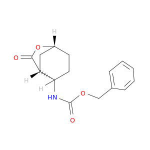 (1R*,2S*,5R*)-(7-OXO-6-OXA-BICYCLO[3.2.1]OCT-2-YL)-CARBAMIC ACID BENZYL ESTER