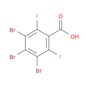 Benzoic acid, 3,4,5-tribromo-2,6-difluoro-