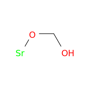 Strontium, hydroxymethoxy-