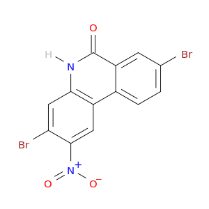 6(5H)-Phenanthridinone,3,8-dibromo-2-nitro-